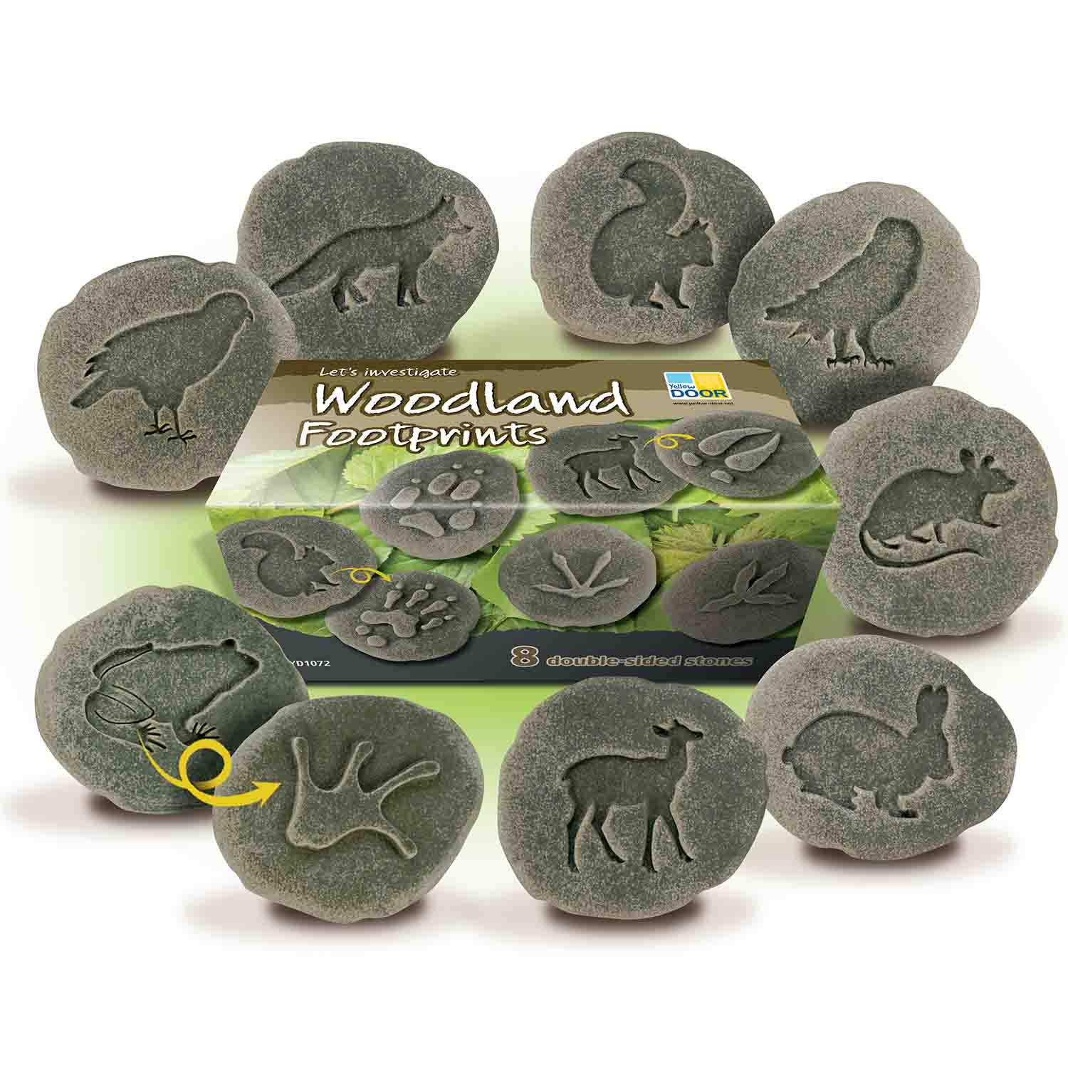 Woodland Footprint Stones