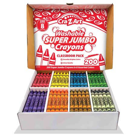 Sargent Art® Best-Buy Crayons, Extra Large Size