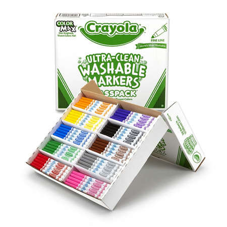 Crayola® Washable Fine Line Markers Classpack®