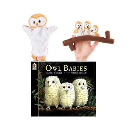 Owl Babies Book and Storytelling Props