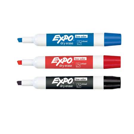 Expo® Low Odor Dry-Erase Markers