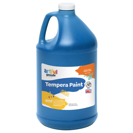 Artful Goods® Tempera Paint, Gallon - Blue