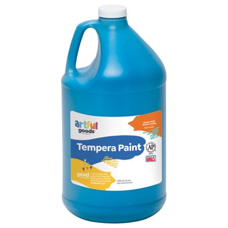 Artful Goods® Tempera Paint, Gallon - Turquoise