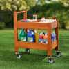Outdoor Art Supply Cart
