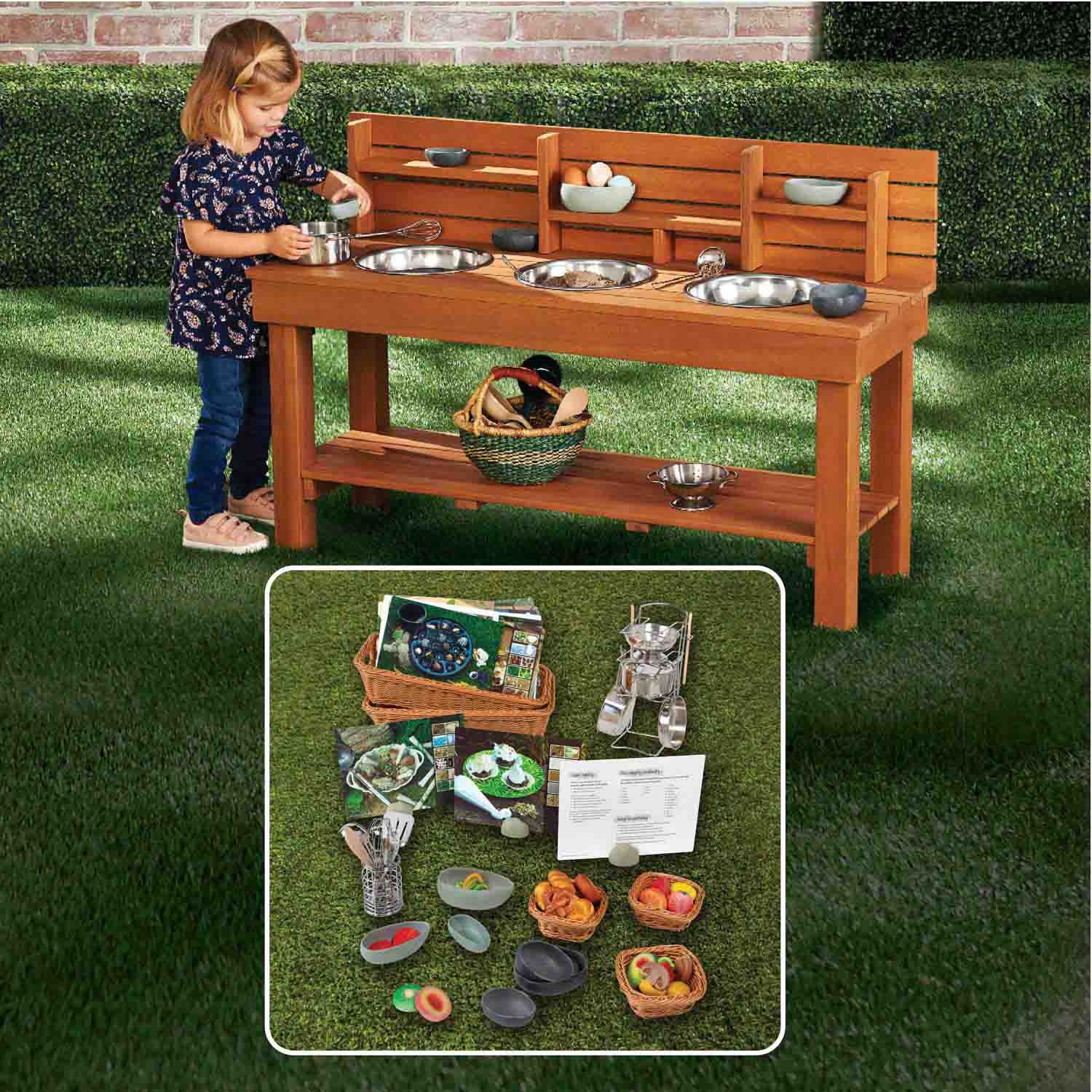 Outdoor Learning Kitchen Outdoor Classroom | Outdoor Learning Resources | Becker's