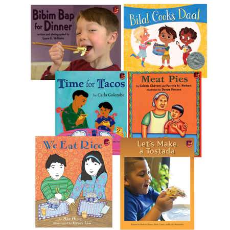 Multicultural Food Book Set