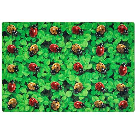 Pixel Perfect™ Real Ladybug Seating Rug