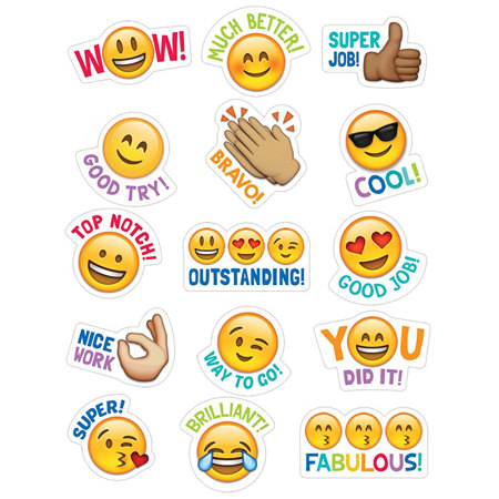 Emoji Rewards Stickers Classroom Pack
