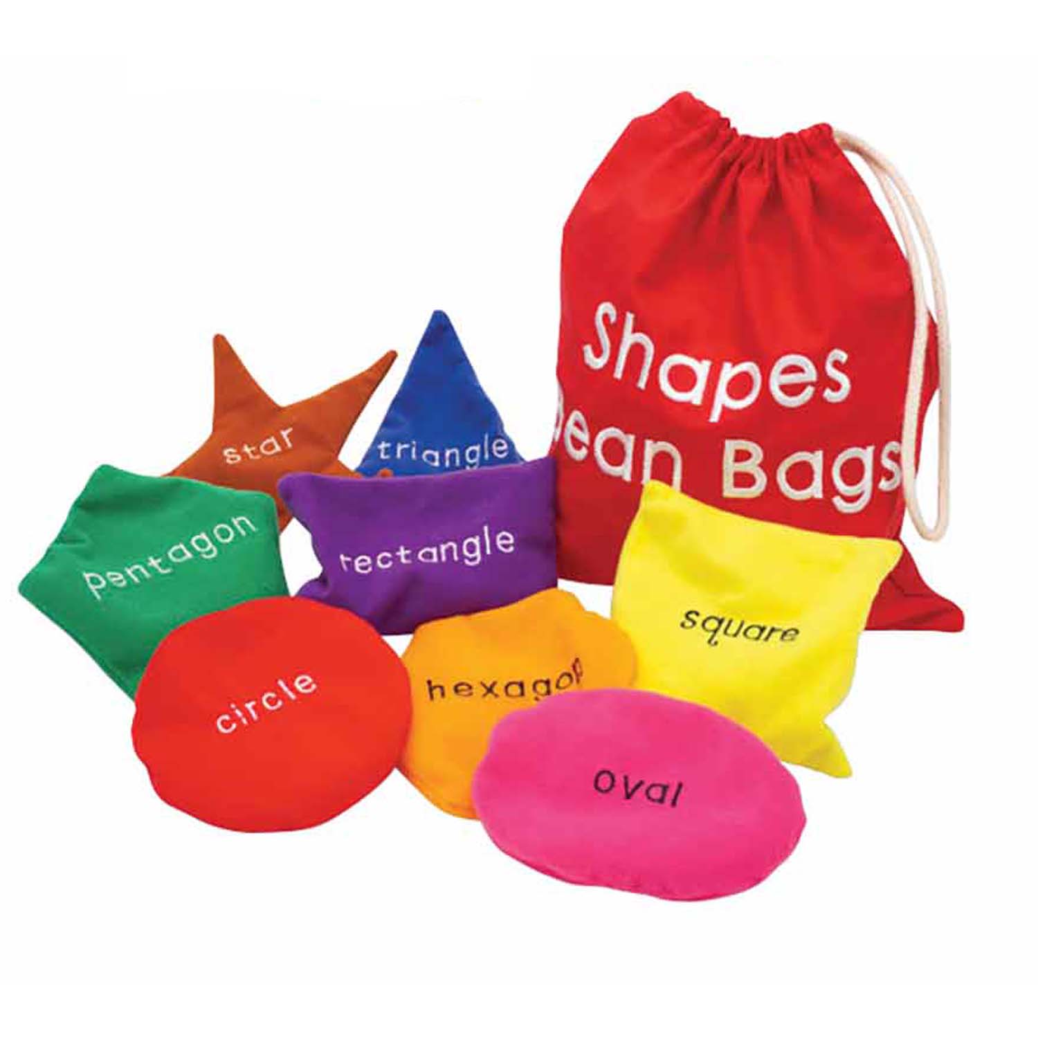 Shapes Bean Bags | Becker's School Supplies