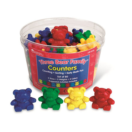 Three Bear Family® Counters, Basic Set