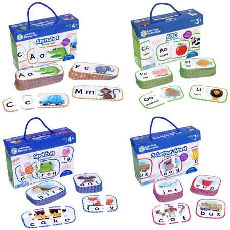 Literacy Puzzle Cards Set
