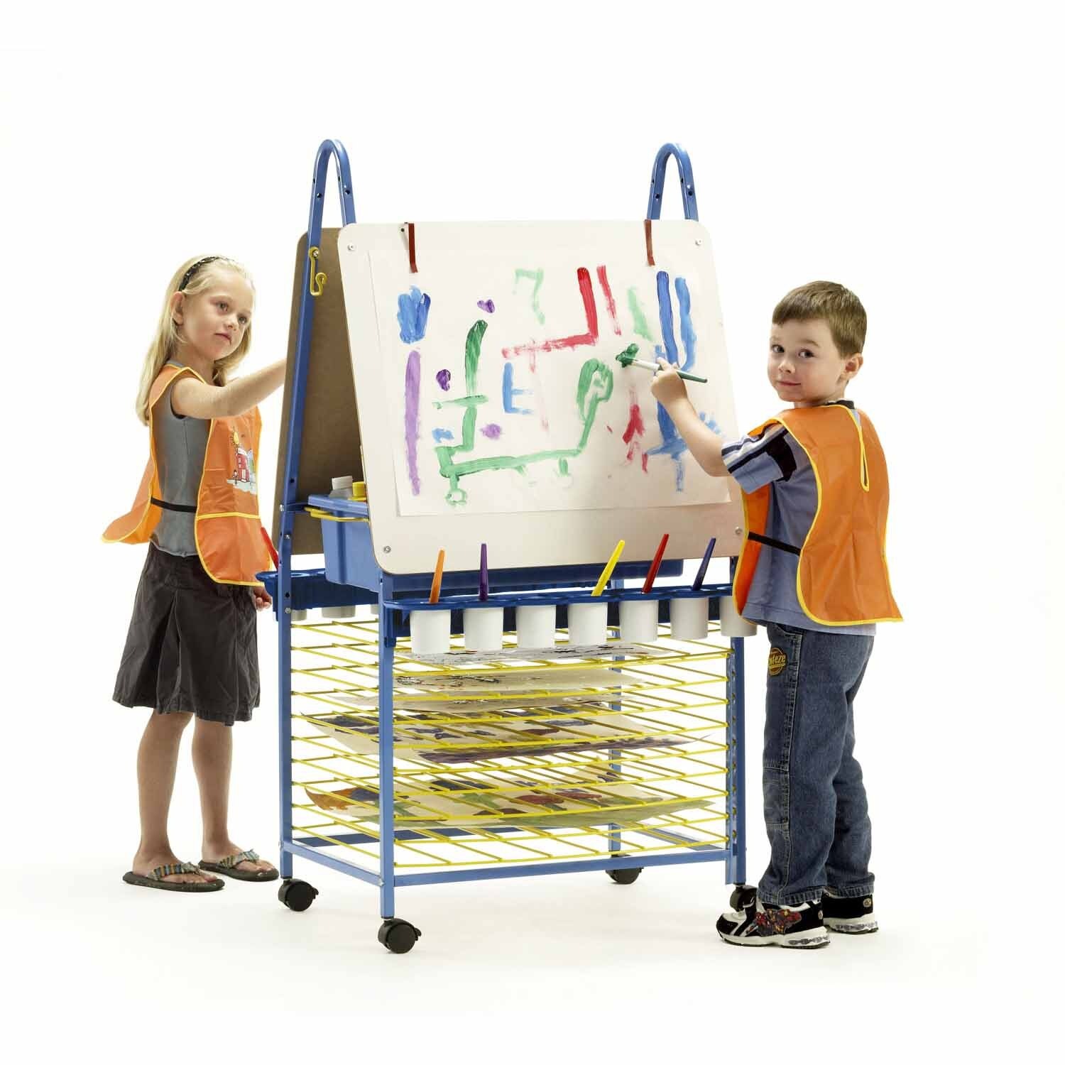 Double Sided Art Easel for Classrooms | Becker's
