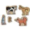 Fairy Tale Wooden Character Set, The Gingerbread Man