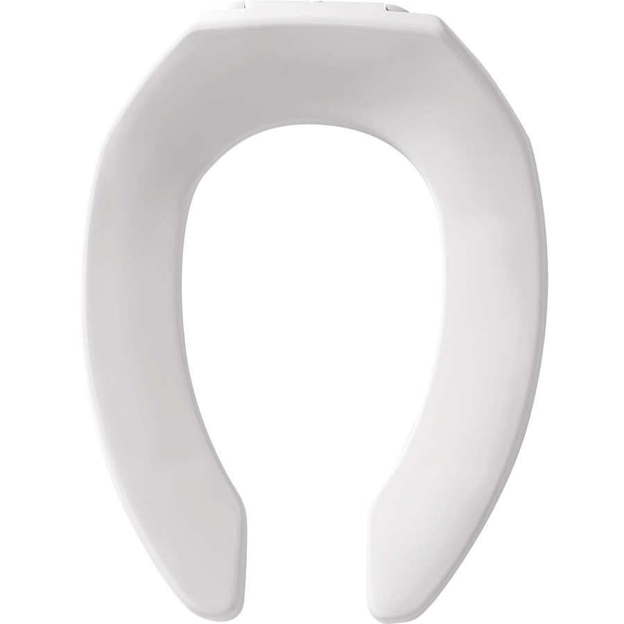Olsonite # 94-514/Bone Color Elongated Toilet Seat w/ Closed Front & Cover 