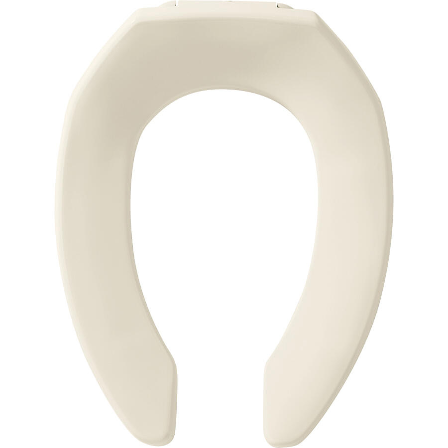 CHURCH 295CT 000 Commercial Open Front Toilet Seat without Cover will Never & 