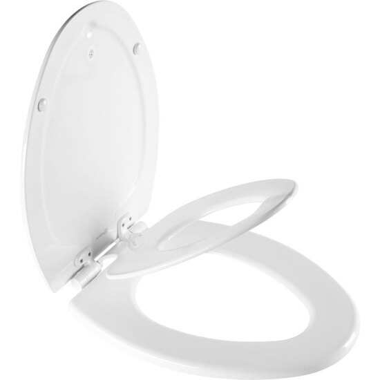 Bemis NextStep Toilet Seat With Slow Close Take-Off White For Child And Adult UK 