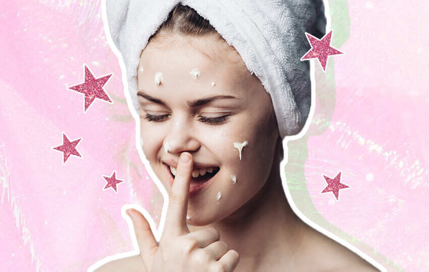 To make pimples go away overnight