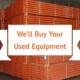 selling used warehouse equipment