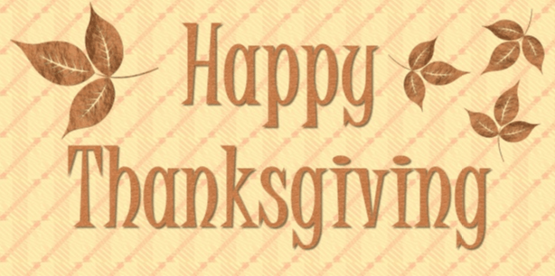 Happy Thanksgiving from SSI