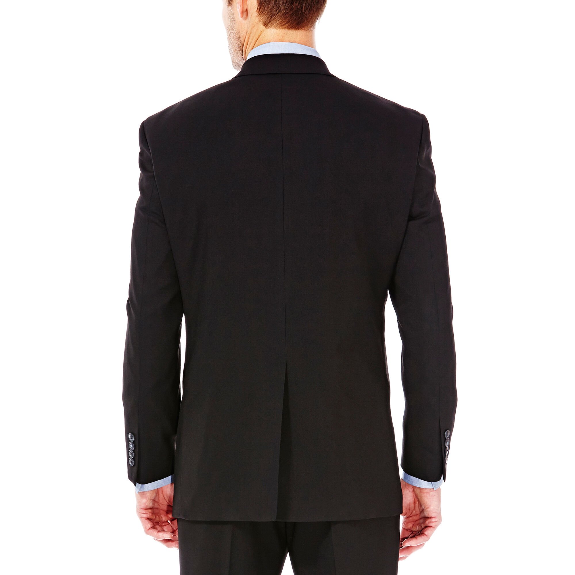 Haggar J.M de hombre Premium Performance elástico Stria frente liso Suit Separate – Pantalones para hombre 