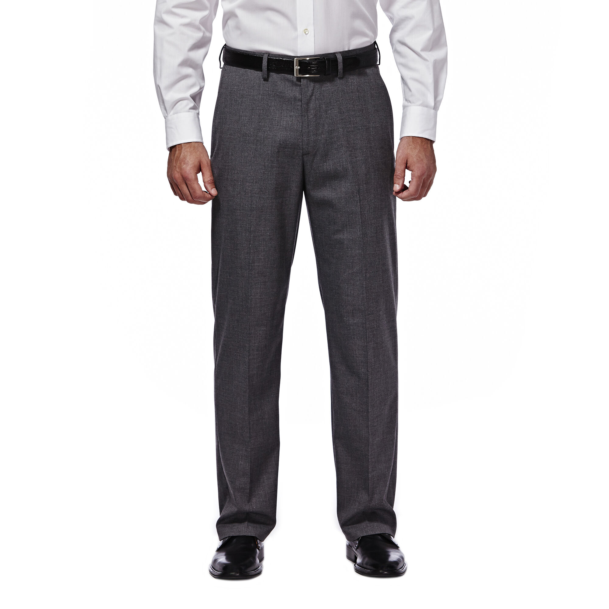 Haggar Mens Premium Performance Stretch Stria Plain Front Suit Separate Pant J.M 
