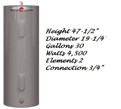 Rheem Water Heaters Proe30t2rh95 Od1
