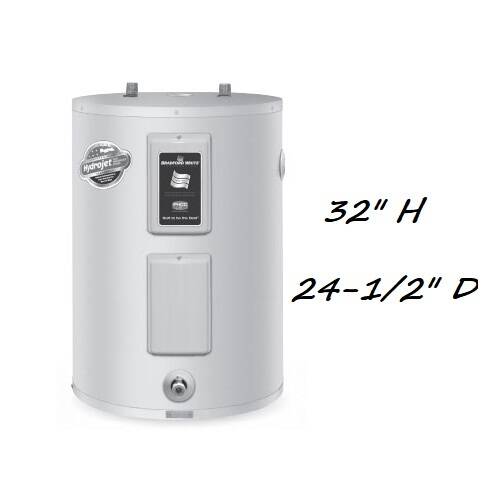 Rheem PROE20 1 RH Pou Electric Water Heater, 120V, 19.9 Gal
