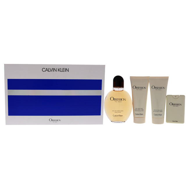 Obsession by Calvin Klein for Men - 4 Pc Gift Set – Perfumania