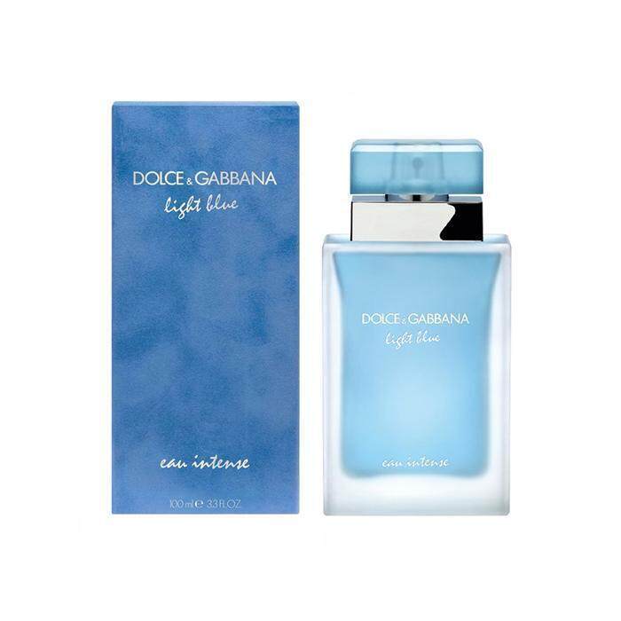 Uplifted lunge Hollywood Light Blue Eau Intense Eau de Parfum Spray for Women by D&G – Perfumania
