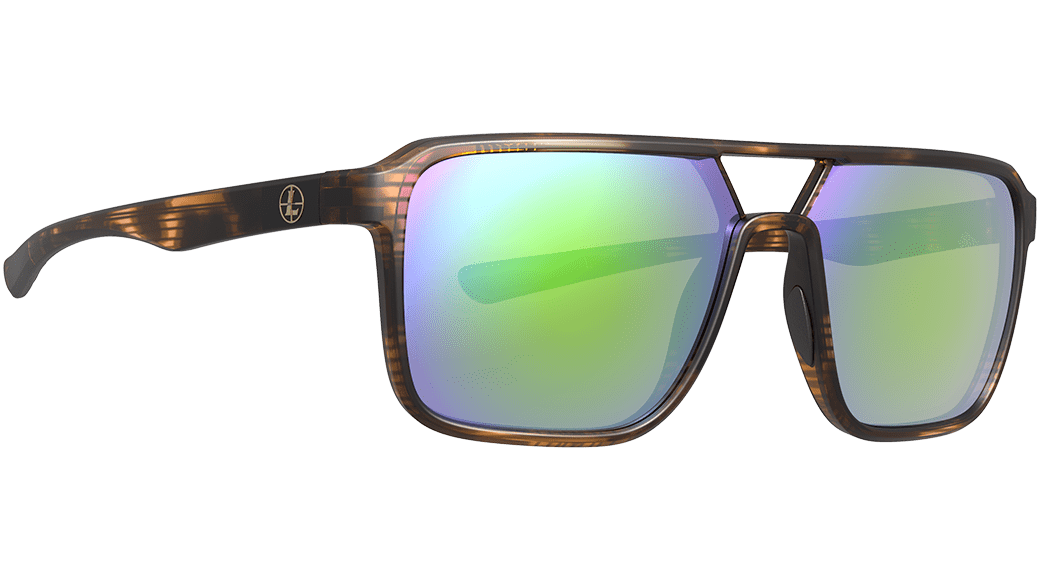 Bridger - Matte Tortoise, Emerald Mirror | Leupold