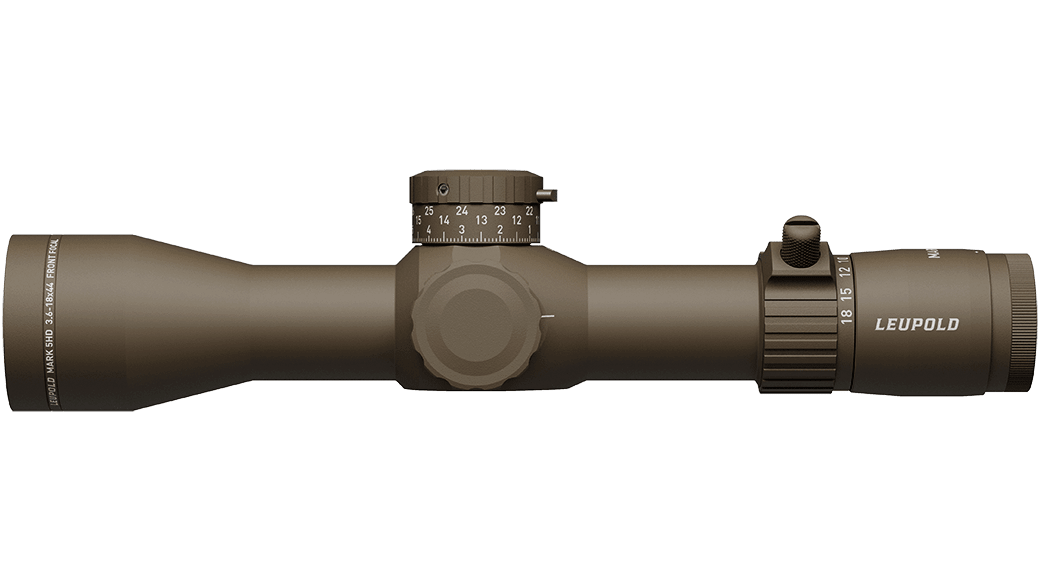 Mark 5HD 3.6-18x44 M5C3 FFP PR2-MIL FDE Riflescope | Leupold