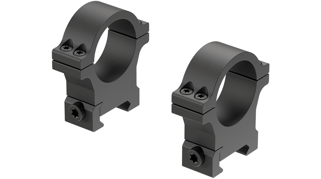 Open Range Cross-Slot Rings 30mm High Matte