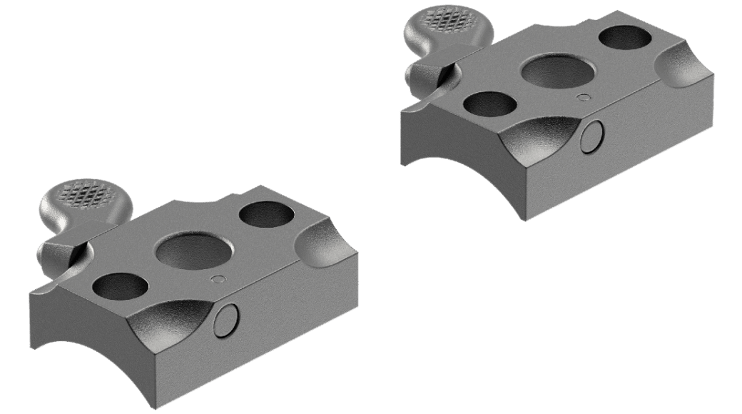 QR CVA & Traditions Pursuit 2-pc Matte | Leupold