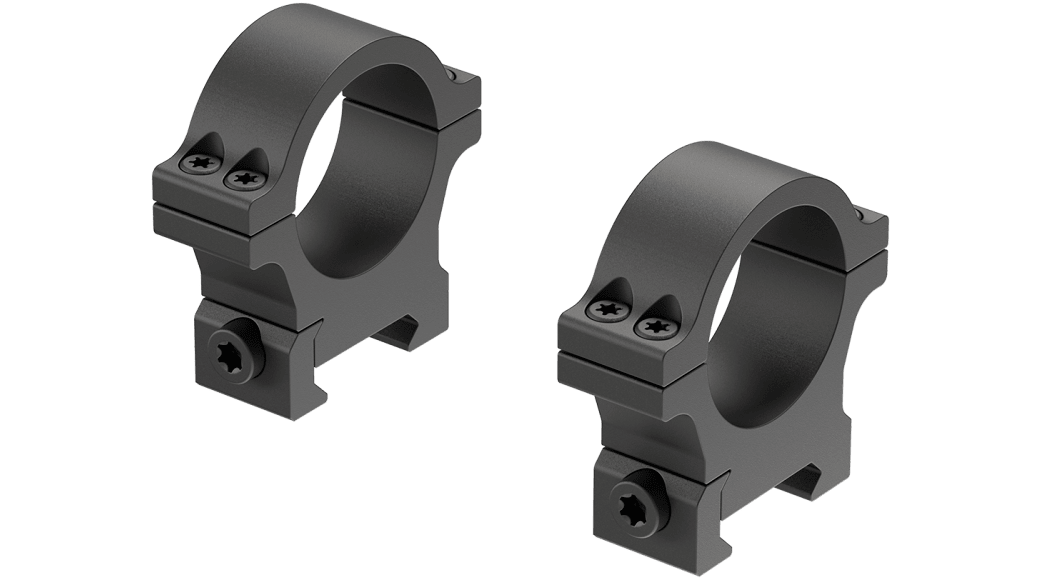 Open Range Cross-Slot Rings 30mm Medium Matte