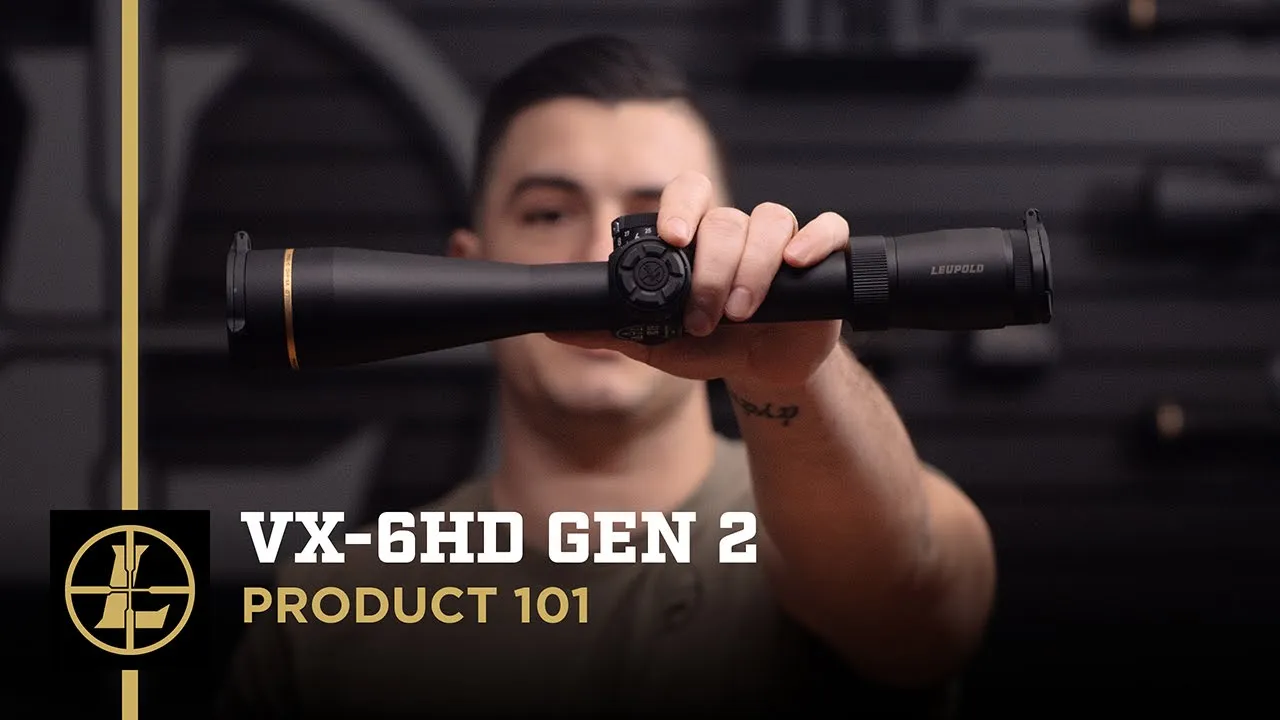VX-6HD Gen 2 3-18x44 Boone & Crockett Riflescope – Advanced