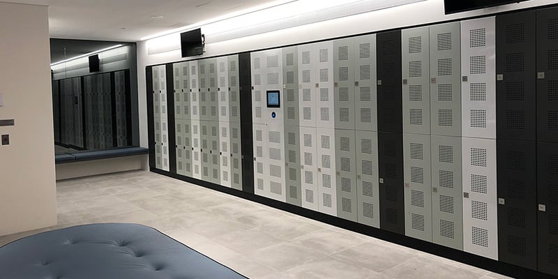 A-bank-of-Package-Delivery-Lockers