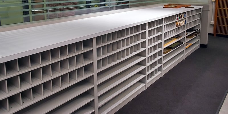Architectural Drawings Storage Shelving