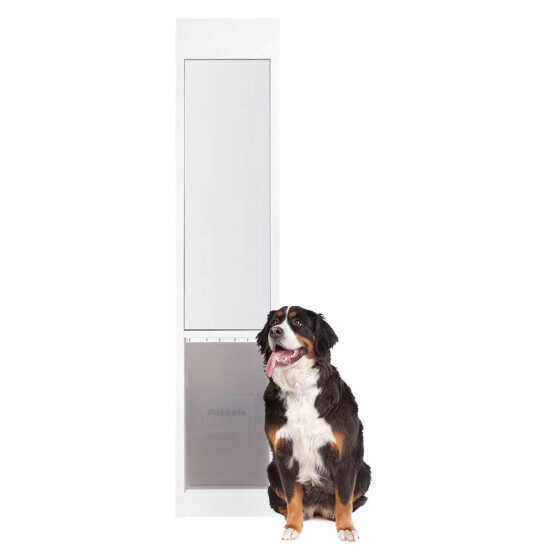 Sliding Glass Pet Door 1 Piece 81 In, Medium Dog Door For Sliding Door