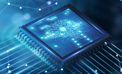 computer chip using AI