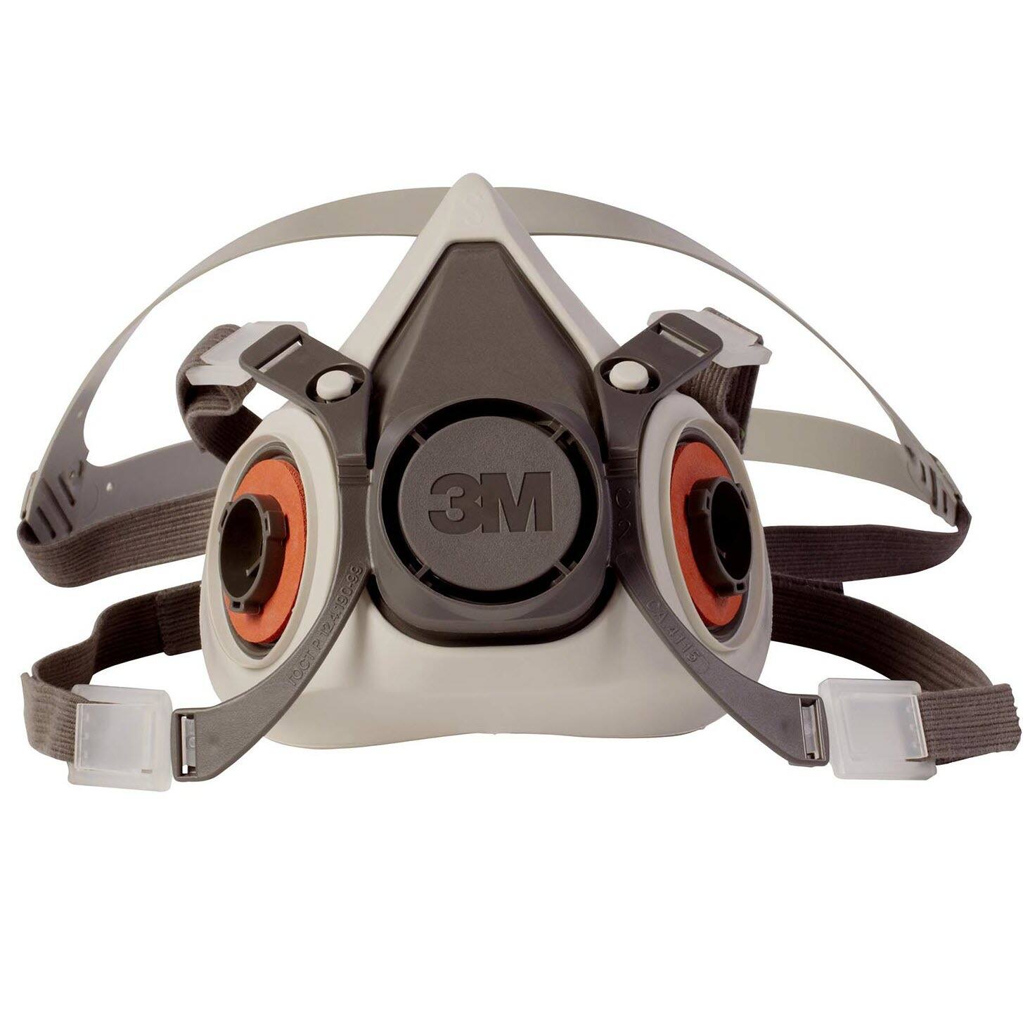 3M™ (6200) Half Facepiece Respirator, Dual Cartridge, Size MD
