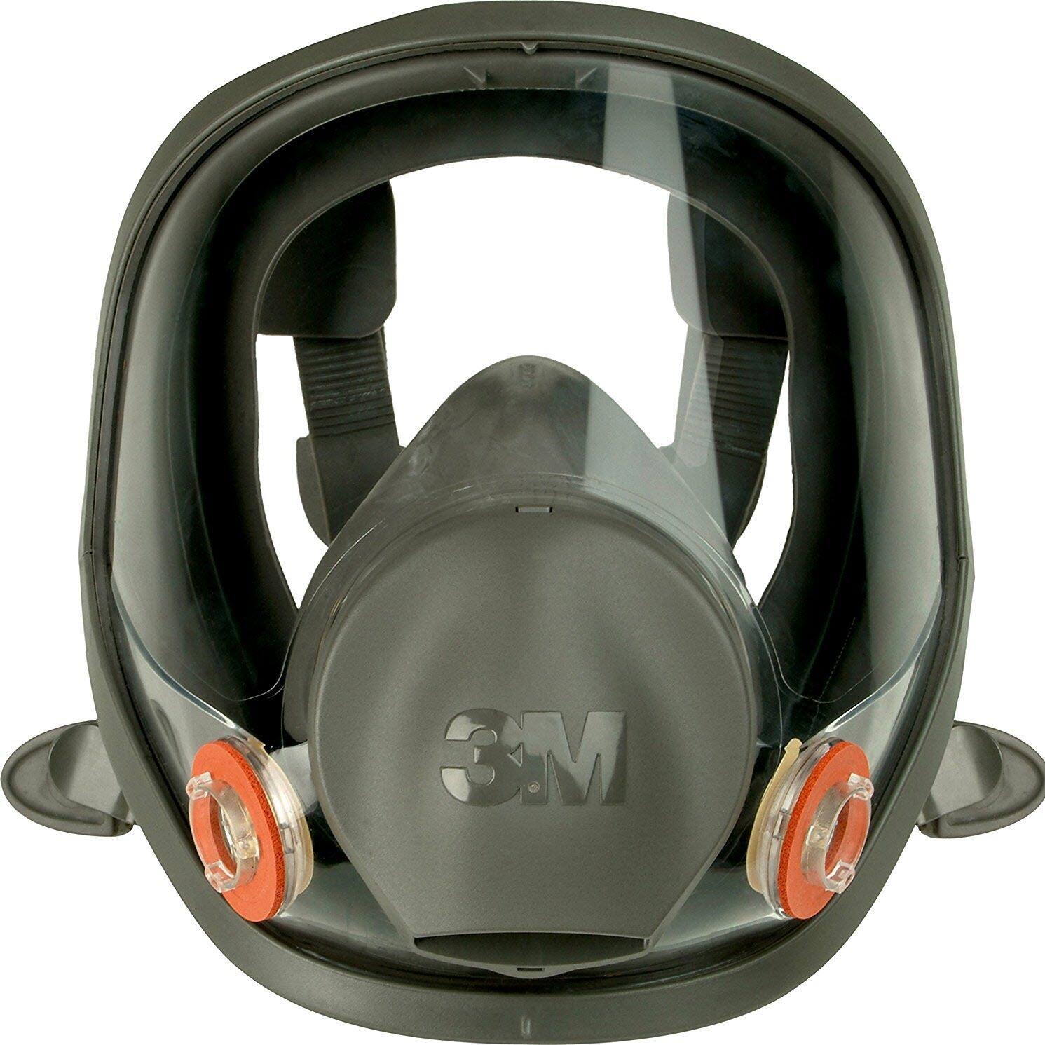 3M™ 6000 Series Reusable Full Face Respirator With Cool Flow™ Valve, Size LG