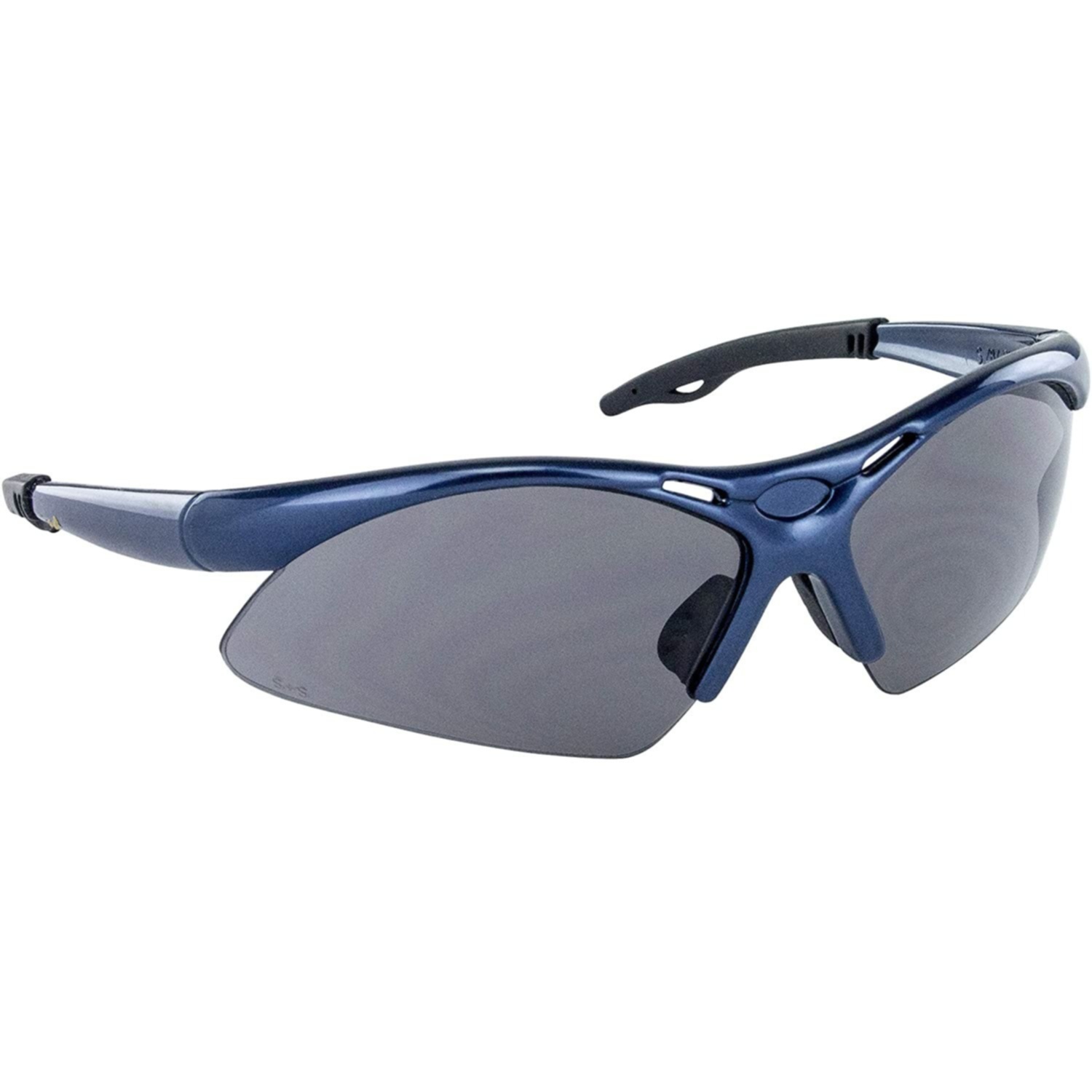 SAS® Diamondbacks Safety Glasses, Blue Frame, Anti-Fog Gray Lens