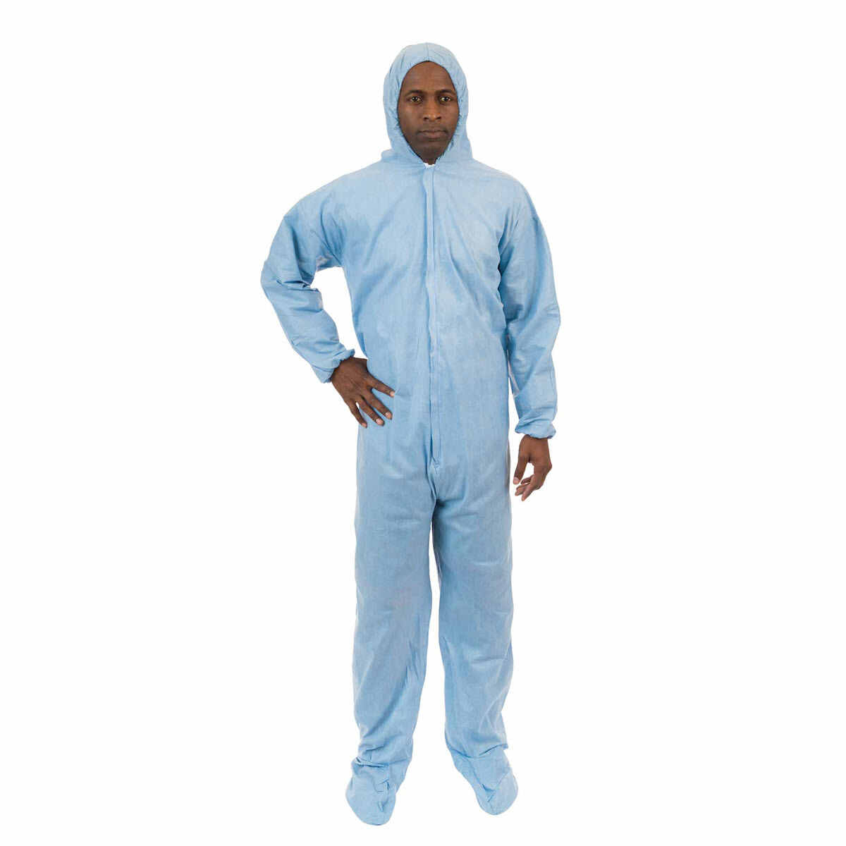 PyroGuard FR® (9019) Outerlayer FR Coverall, Hood & Boot, Elastic Wrists & Back