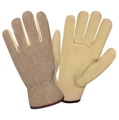 Cordova (8232) Select Grain Cowhide Leather Work Gloves, Keystone Thumb