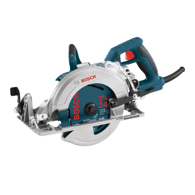 Bosch CSW41 Circular Saw, 7-1/4 In. Blade Left Worm Drive