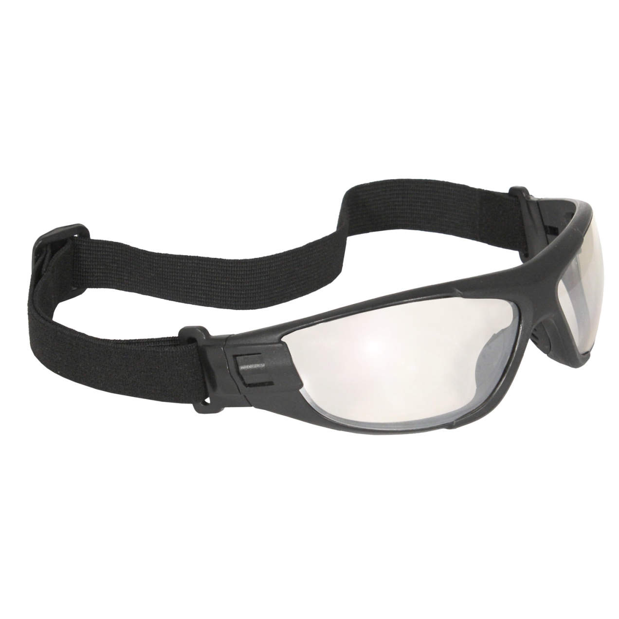 Radians® Cuatro™ 4-in-1 Protective Goggles, Foam Lined, Black Frame, I/O AF Lens