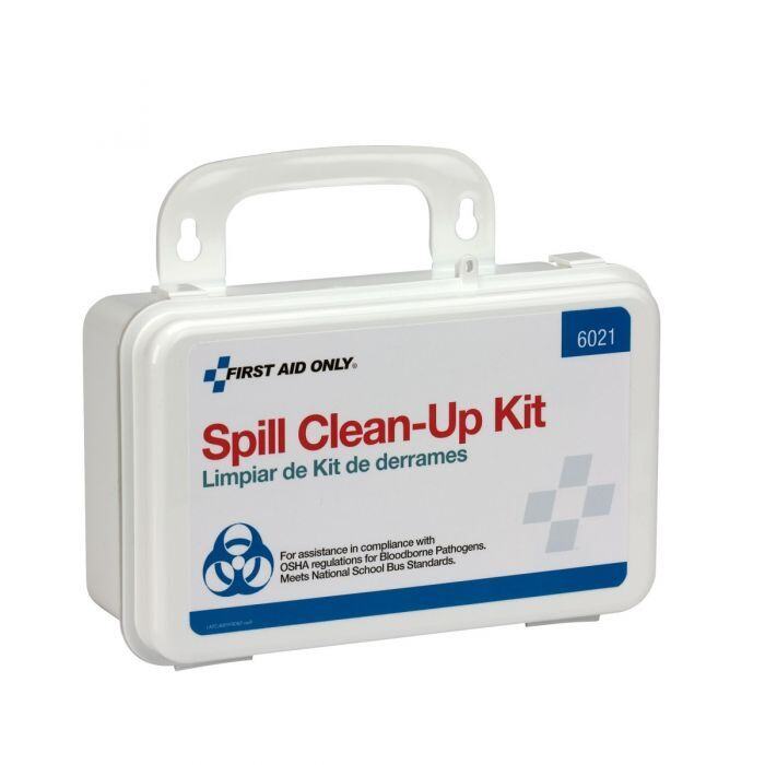 First Aid Only® (6021) Blood Borne Pathogen Spill Clean-Up Kit, 20-Piece