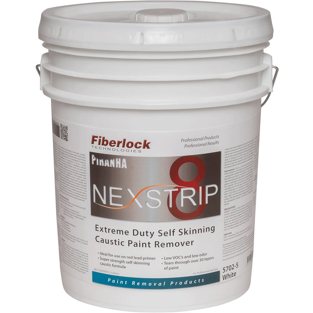 Fiberlock 5702-5 Extreme Duty Paint Remover -  5 gal -  Off-White