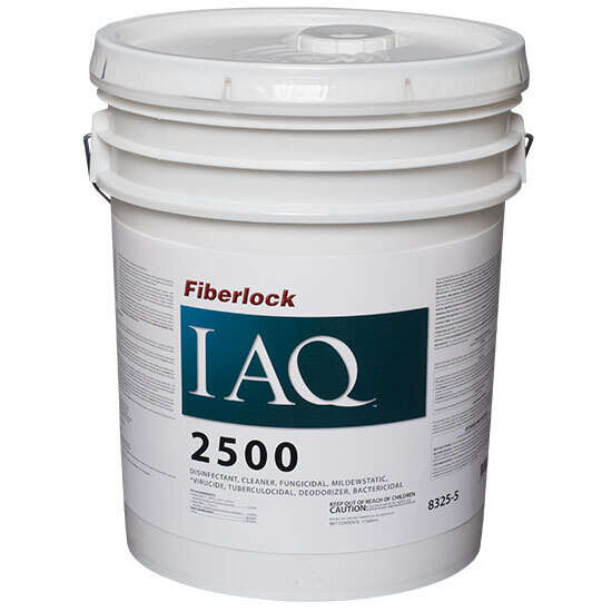 Fiberlock IAQ 2500 Disinfectant, 5 Gallon