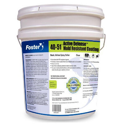 Foster® FOS4051 Low Viscosity Mold Resistant Coating -  5 gal -  Liquid -  White -  600 sq-ft/gal
